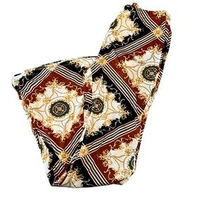 Woman’s Eye candy Elegant Patterned flare leggings